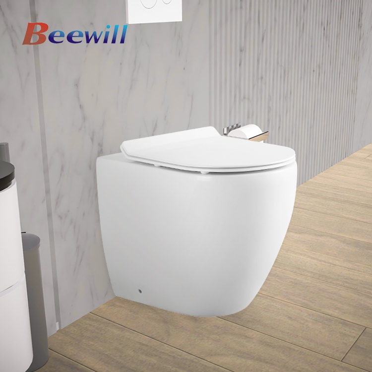 Modern Flush Toilet Water Tank Floor Standing Glass Cistern Bidet Sprayer One-Stop Service