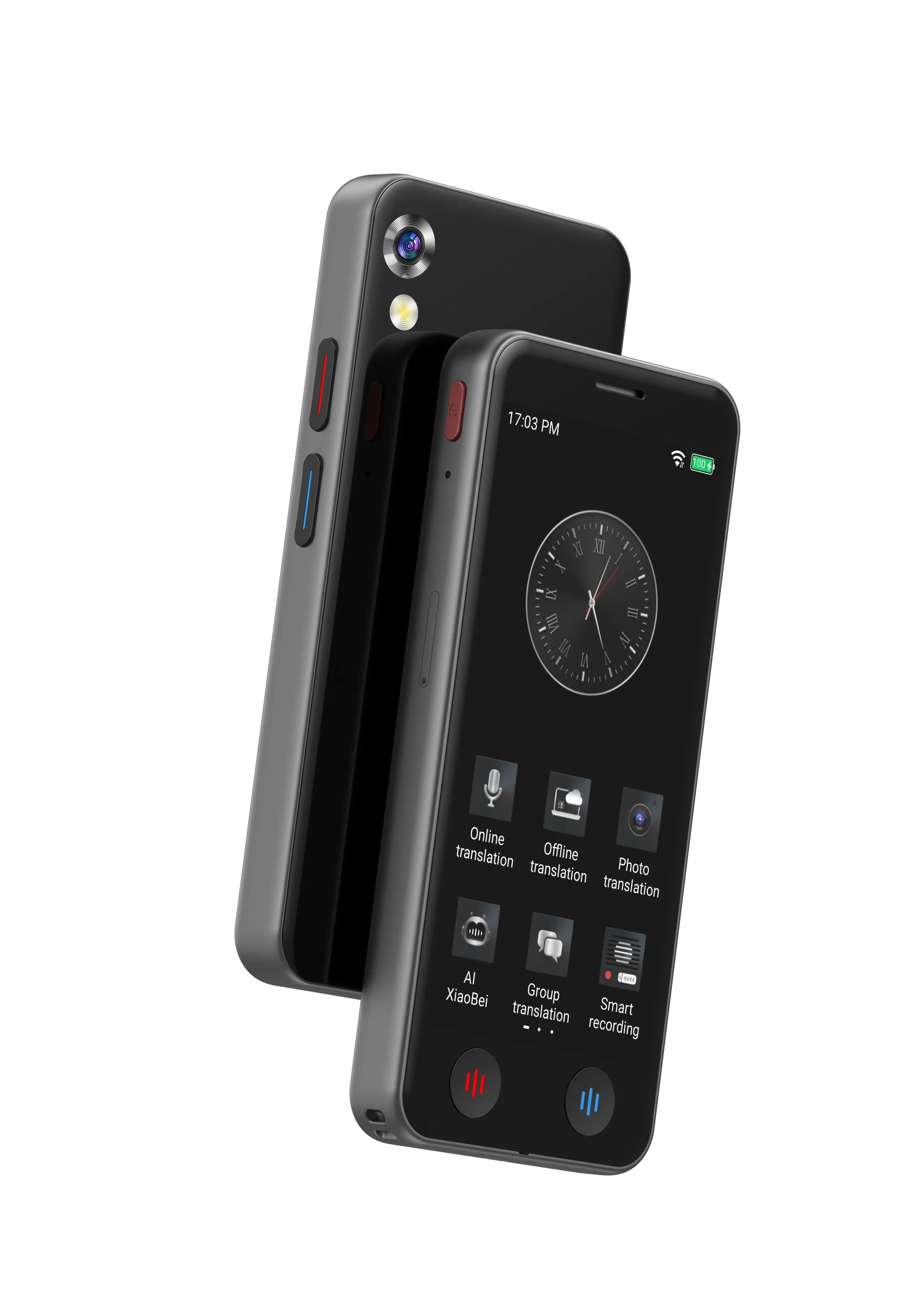Portable A40lite Voice Translator Device with Real-Time Language Support