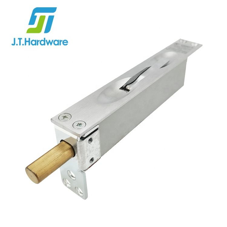 High Quality Furniture Accessories Stainless Steel Manual Flush Bolt for Wood Door