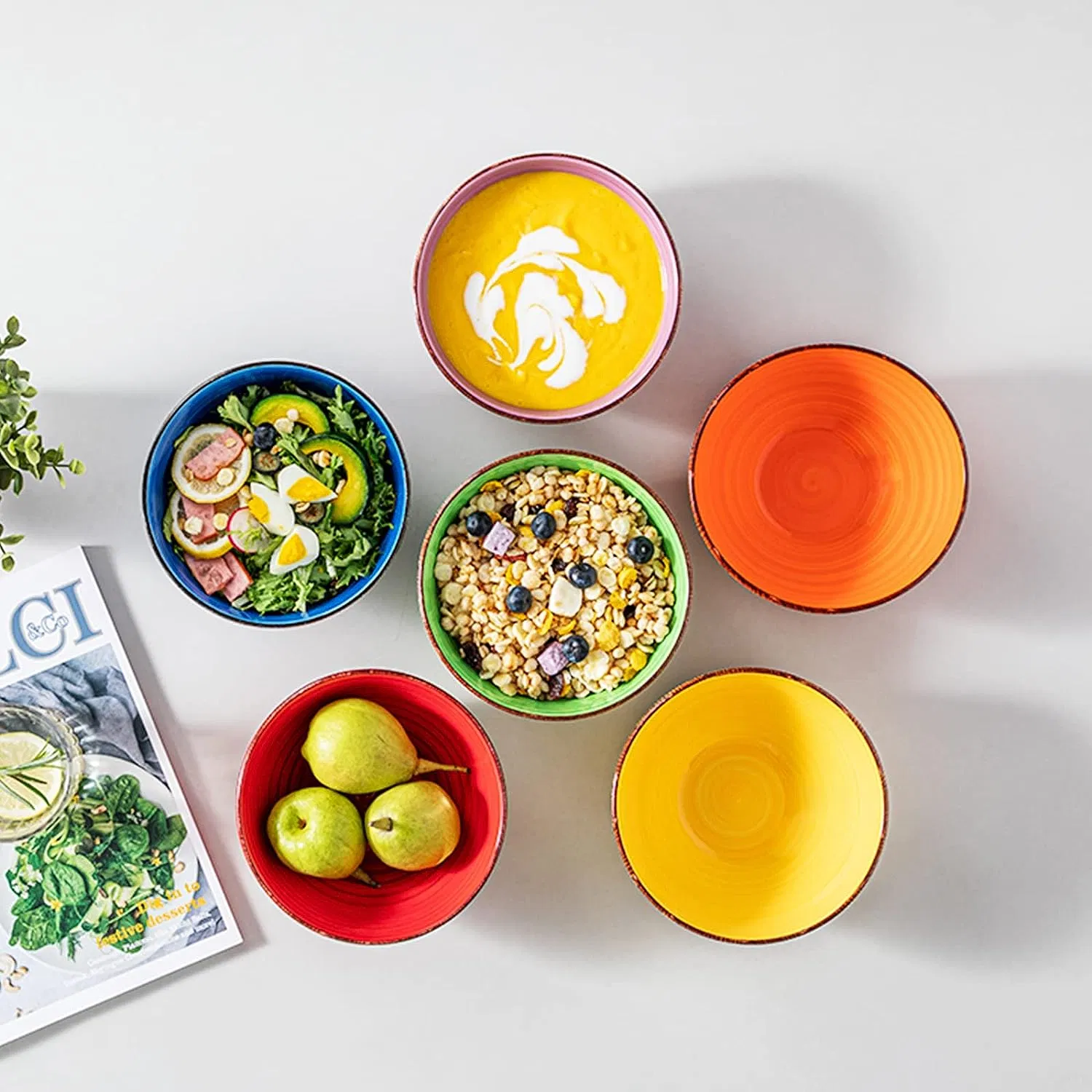 Home Salad Dog Ceramic Soup Pet Japanese Noodle Set Fruit Bowl/Porcelain Noodle Bowl/Porcelain Soup Bowl