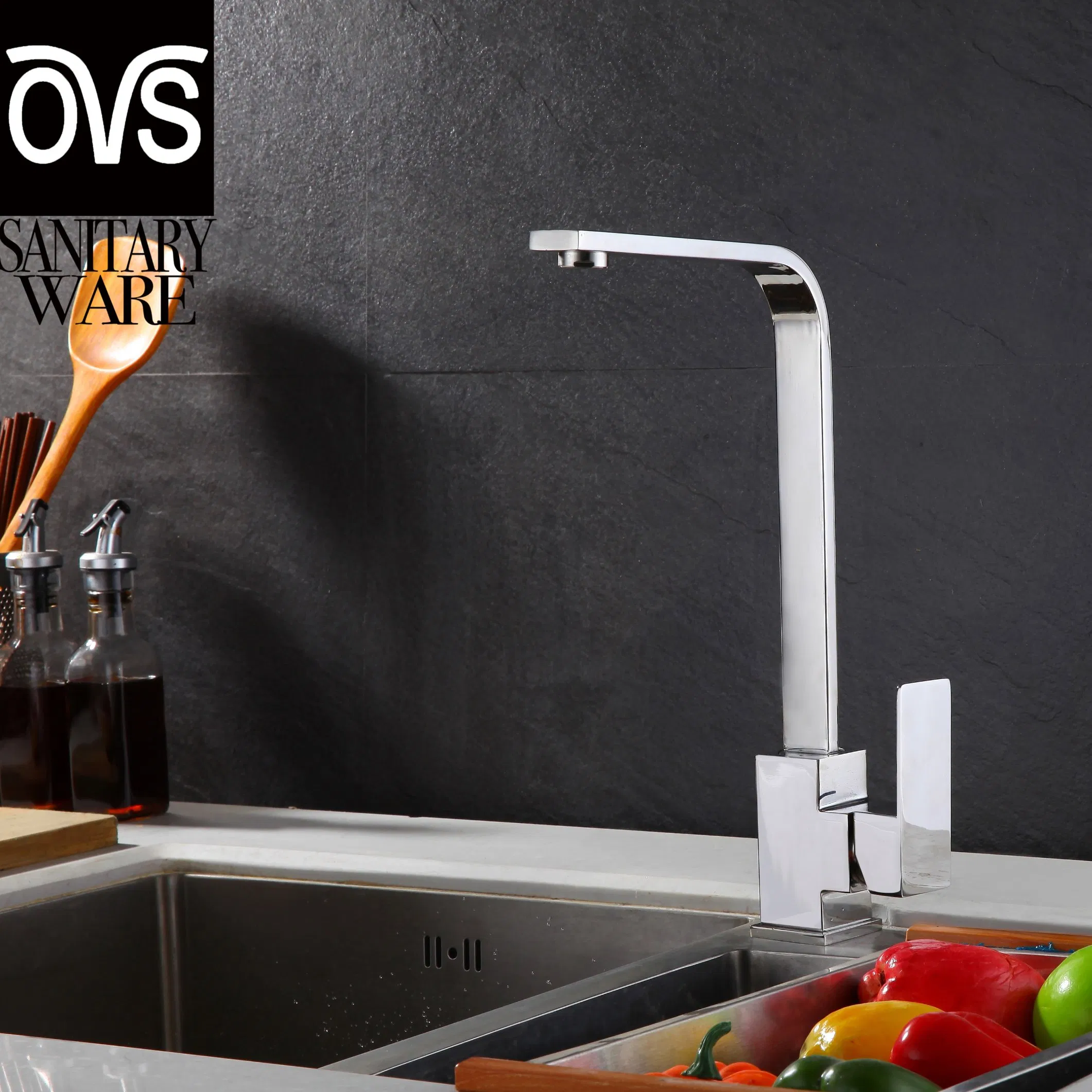 Good Selling Cold and Hot Water Stainless Steel Kitchen Faucet