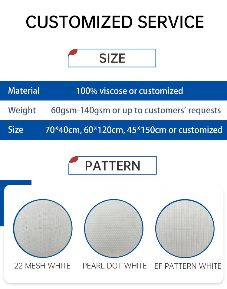 Soft Non-Woven SPA Body Cleaning and Drying Shower Hotel Disposable Bath Towel