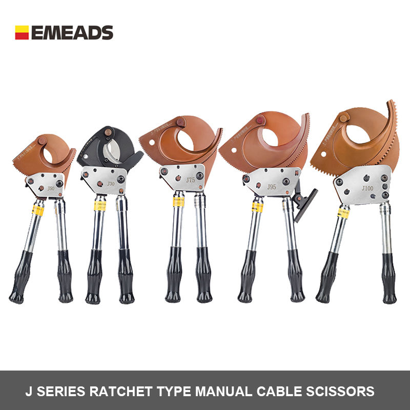 J13 Steel Ratchet Cable Cutter for Efficient Cutting