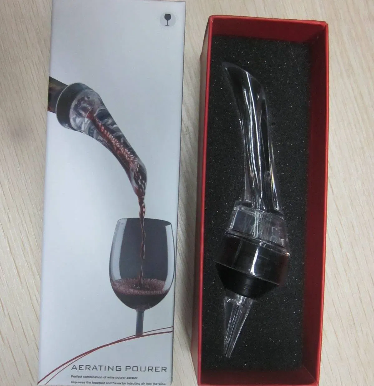 Direct Factory Wine Aerator Bottle Pourer Red Wine Decanter Spout