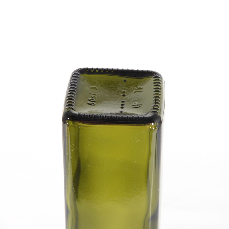 500ml Antique Green Empty Marasca Glass Bottle Containers with Sealed Lids