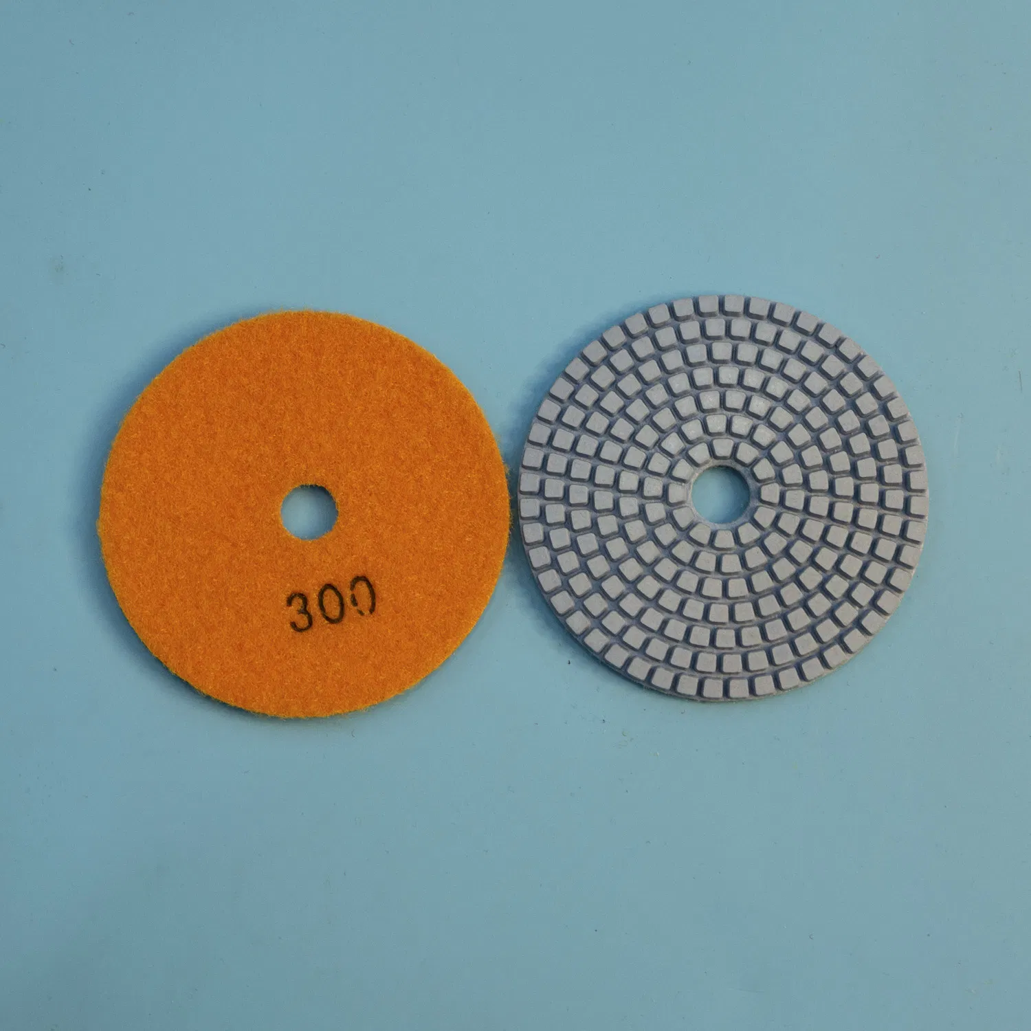 5" 123mm Wet Granite and Marble Diamond Polishing Pad Resin Stone