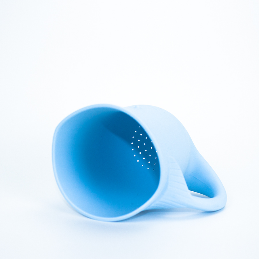 Silicone Baby Bath Tear Free Waterfall Rinse Cup