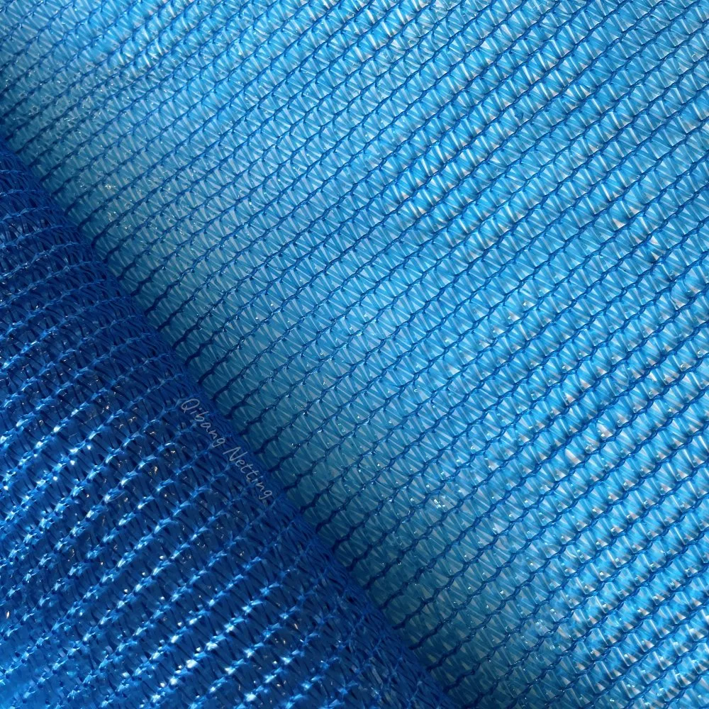 Затеняющая сетка 80% синяя HDPE 2.4м*50м для растений