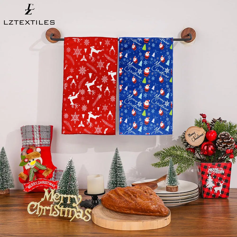 Cotton Dish Cloth Cleaning Washing Towel Kitchen Towels Tea Towel
