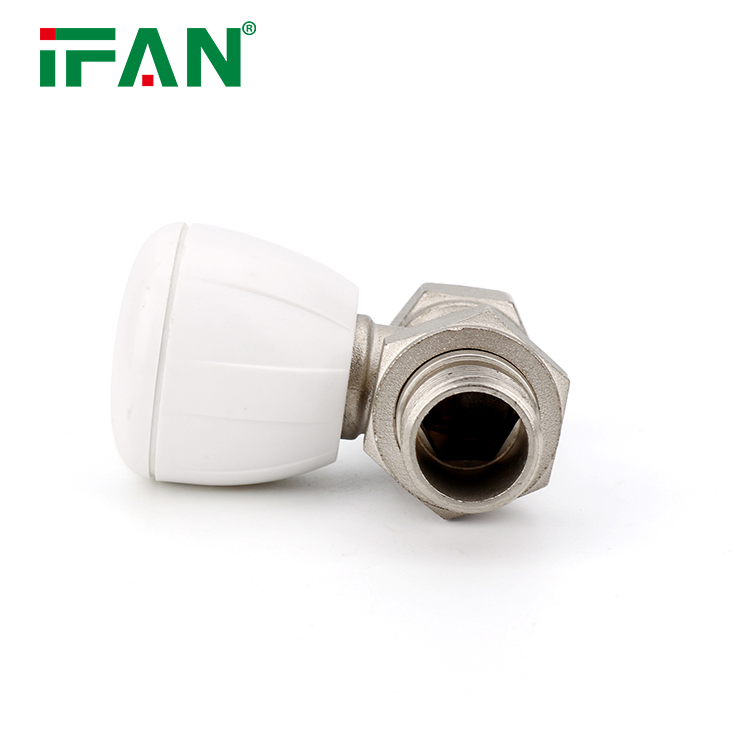 Ifan Factory Price Thermostatic Radiator Valve Brass Valve 1/2 3/4 Inch Brass Radiator Valve