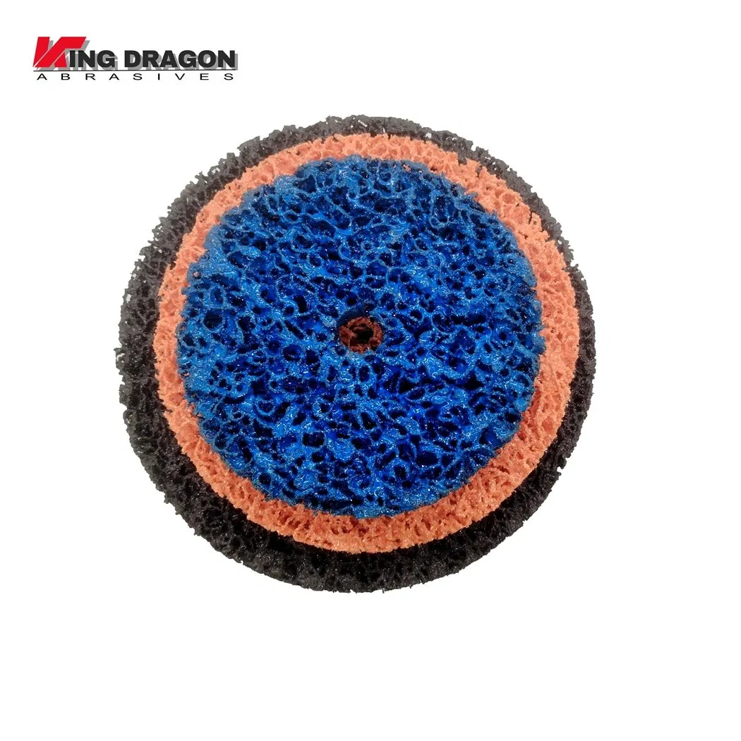 7" 180mm Clean Strip T27 T29 Flat Assorted Hardware Tools Anti-Clogging for Polishing, Derusting, Deburring Strip Disc Grinding Wheel