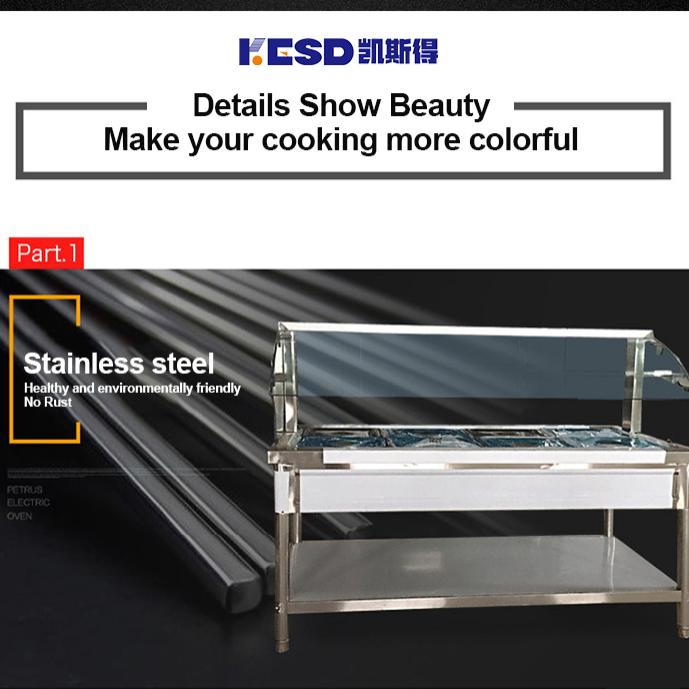 Restaurant Kitchen Cooking Equipment Buffet Electric Food Warmer Display for Catering Food Selling Warmer for Sale