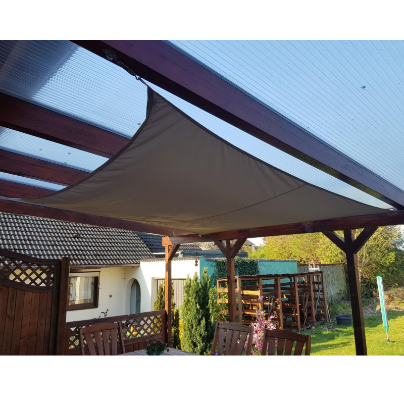 Patio Sun Shade-Sail UV Waterproof Canopy Rectangle Cover for Garden Outdoor Esg14545