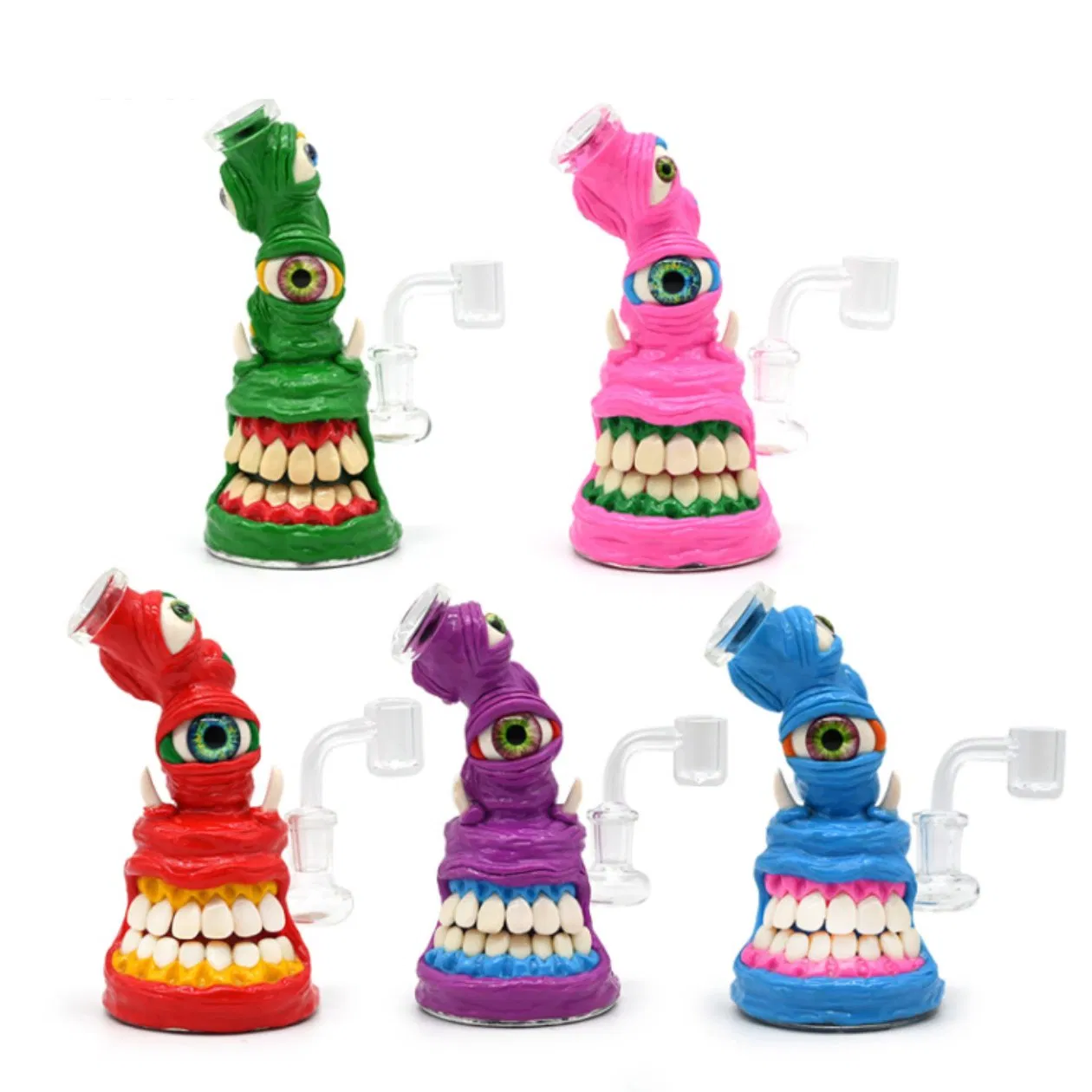 Unique Style Big Mouth Series G10 High Borosilicate Glass Hookah