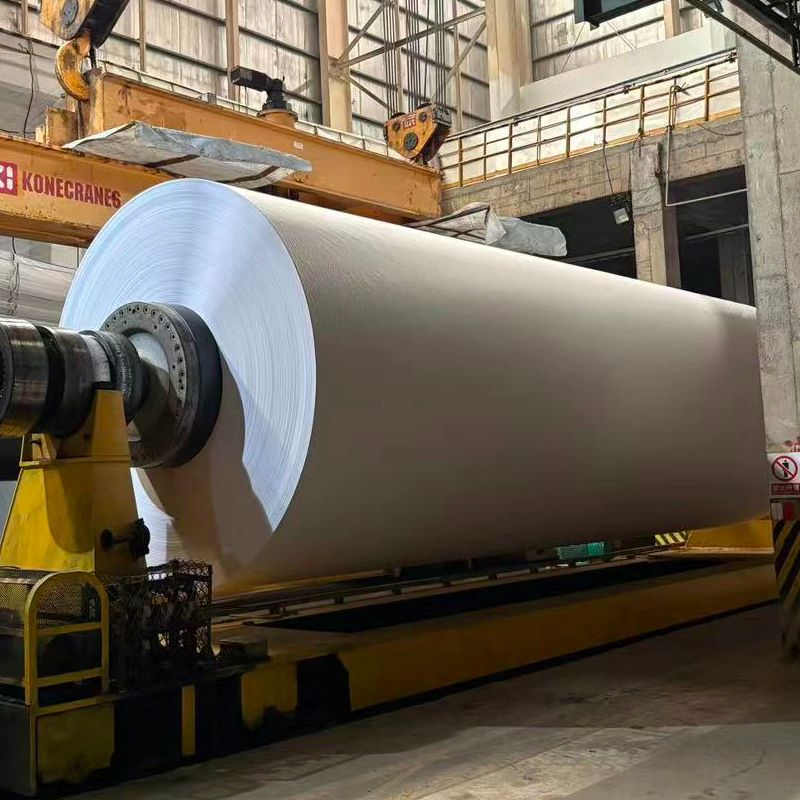 Bright Clean Pure White Mother Roll Paper High Capacity Mother Roll Paper