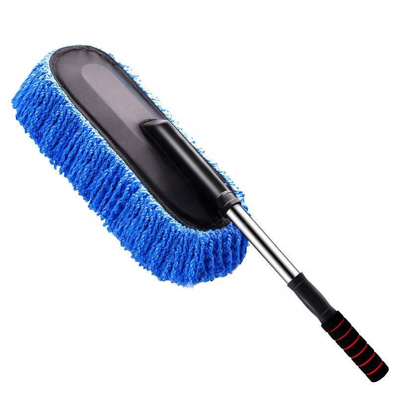 Promotional Hot-Selling High Quality Durable Handle Microfiber Chenille Car Cleaning Duster
