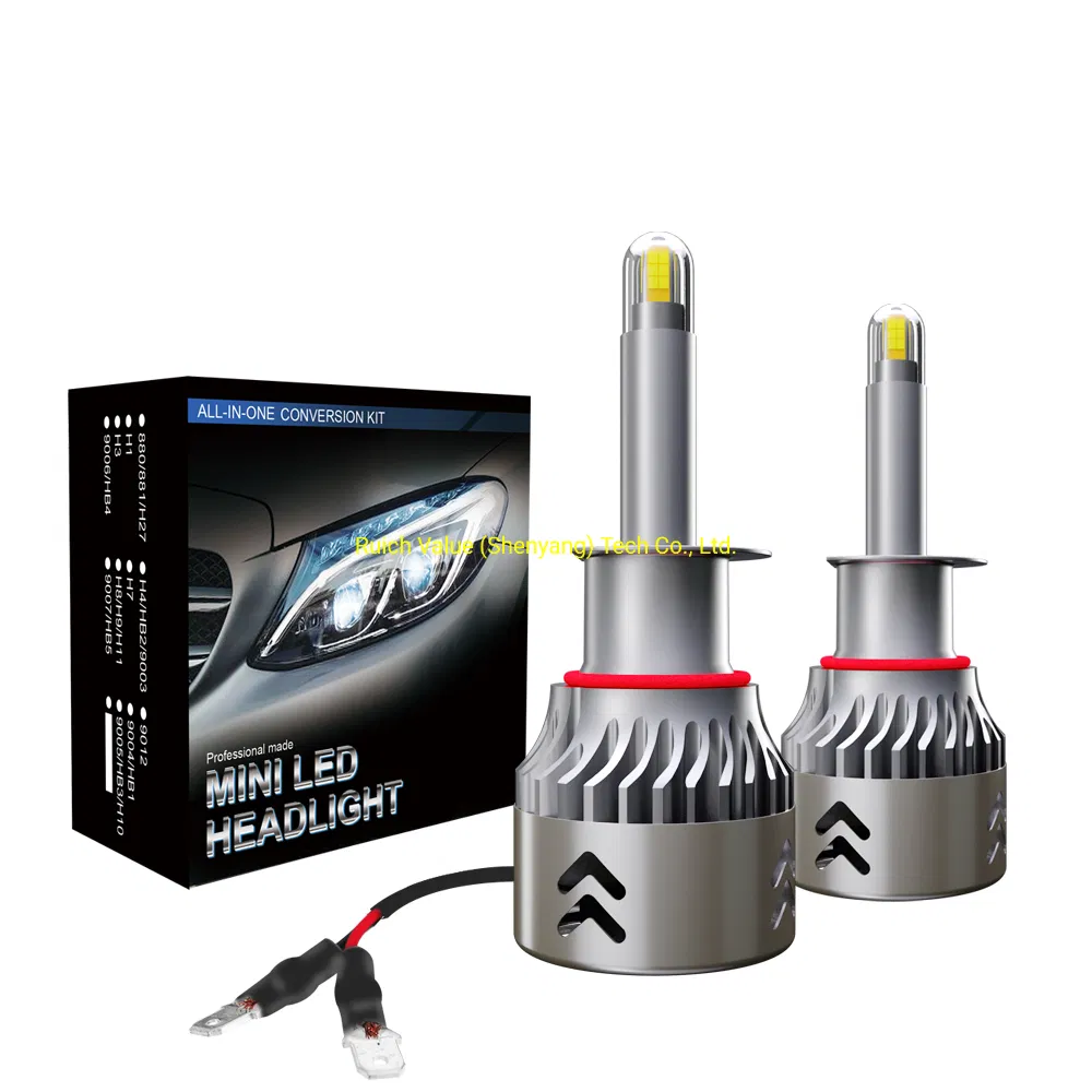 1904 Series H1/H7/H11 LED Headlight with 360-Degree Brightness