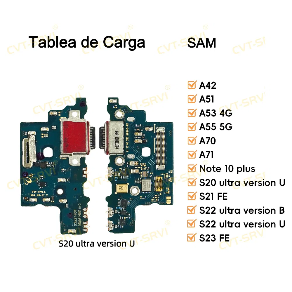 Разъём для зарядки Samsung S20 Ultra, S23 Fe, A71, A70