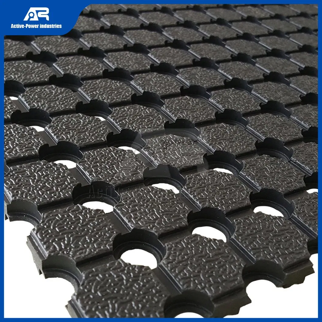 Active-Power Industries Rubber Flooring Suppliers China Waterproof Anti-Slip Heavy-Duty Truck Bed Rubber Mat