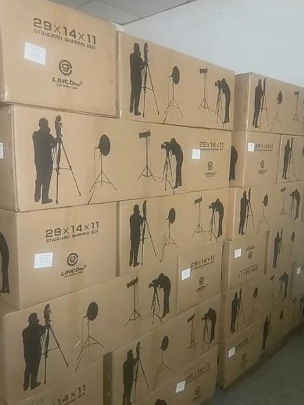 Штатив Hot 8806 с кольцевым светом для смартфона и камеры