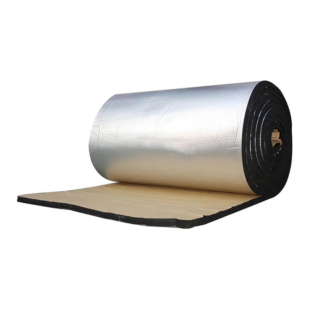 Reflective Acoustic Absorbing Heat Shield Proofing Foam Car Sound Damping Deadening Insulating Absorbing Cloth Automotive Thermal Insulation Material for Car