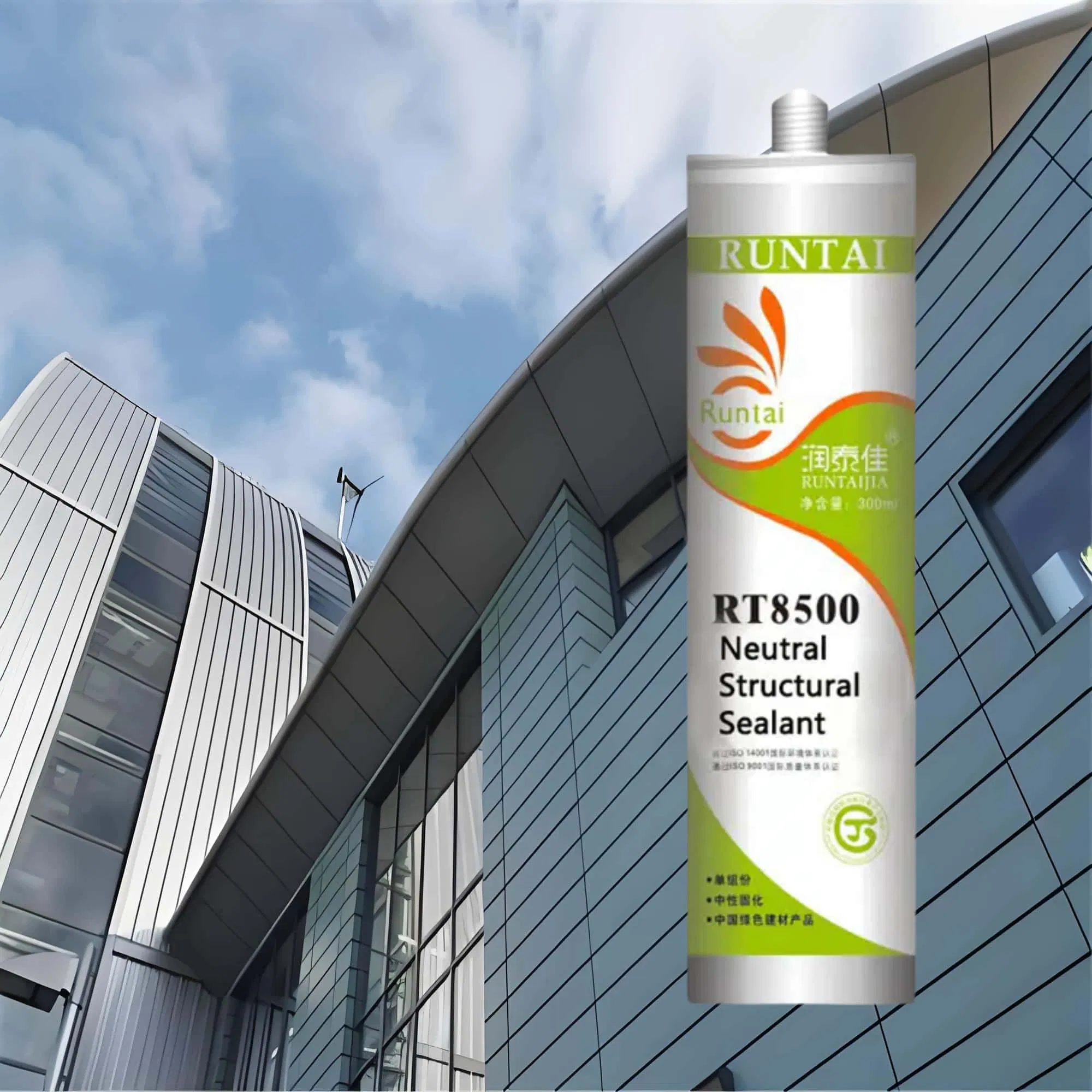 Versatile 300ml Silicone Sealant for Extreme Weather Use