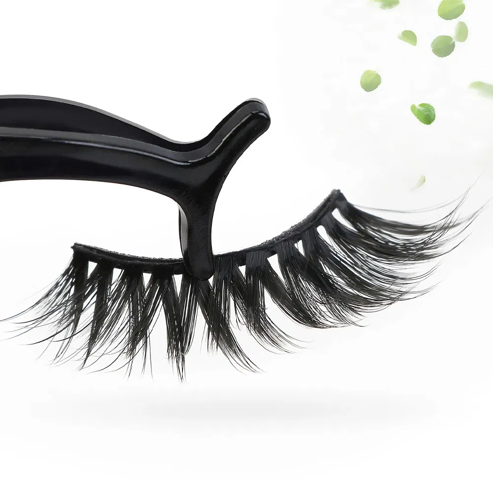 Cheap False Mink Volume Eyelash Individual Extension Wholesale DIY Magnetic Fake Silk Eye Lash Kit