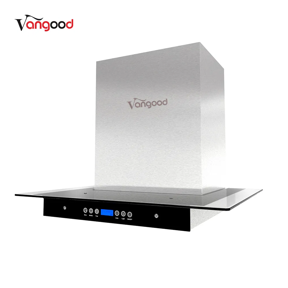 Stainless Downdraft Slim Customize Kitchen Wall Extraction Cooker Chimney Range Hood