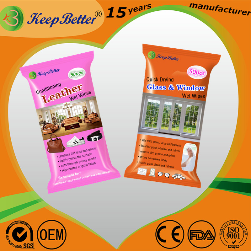 Alcohol Disinfecting Wet Wipes Made in China