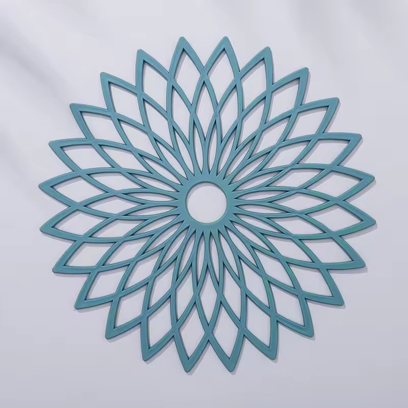 Glass Table Silicone Hot Pot Mat Silicone Household Electric Heating Table Mat Heat Resistant