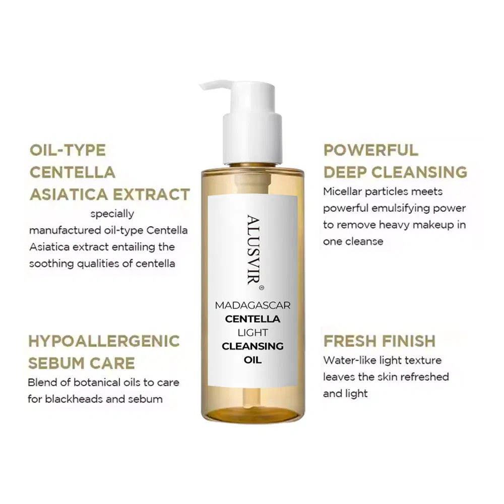 Natural Light Formula Centella Makeup Remover Deep Cleansing Oil