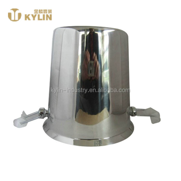 Quality Assurance New Arrival of Good Quality Practical Cone Stainless Steel 4L Ice Bucket
