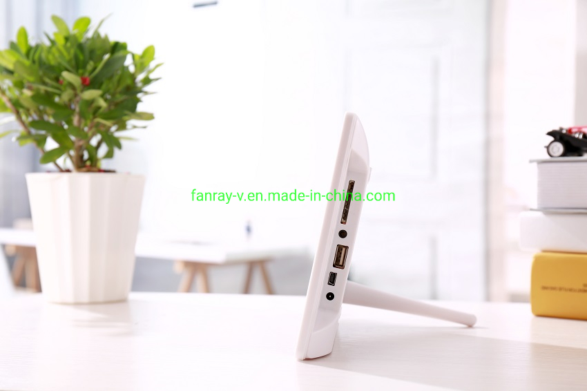 Factory 8inch Digital Photo Frame with Logo for Lauching New Product