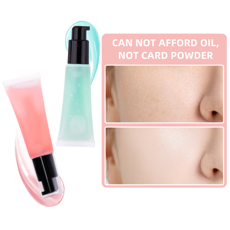 - 2025 Private Label Custom Long-Lasting Naturally Dewy Finish Gel Face Primer for Long-Lastingmakeup