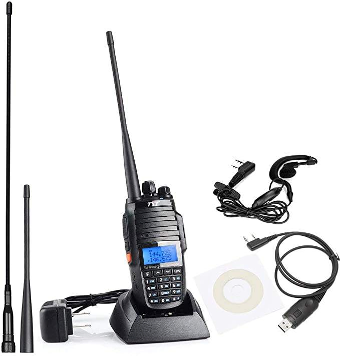 128 Channels Th-UV8000d Handheld Radio Tyt Walkie Talkie with Display Screen