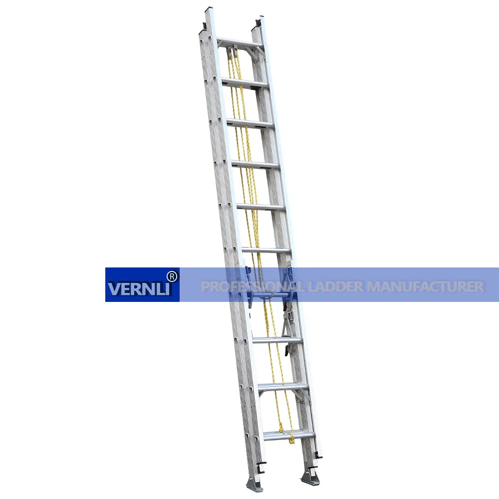 Escalera Aluminio Telescopica De 3*10 Pasos