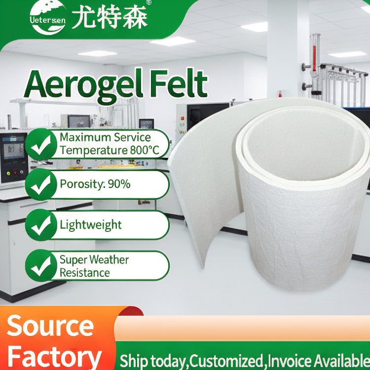 Premium Hydrophobic Aerogel Felt for Efficient Pipeline Insulation