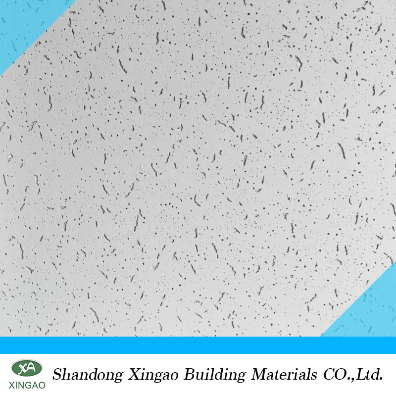 Top China Supplier 14mm Acoustic Mineral Fiber Ceiling Tiles