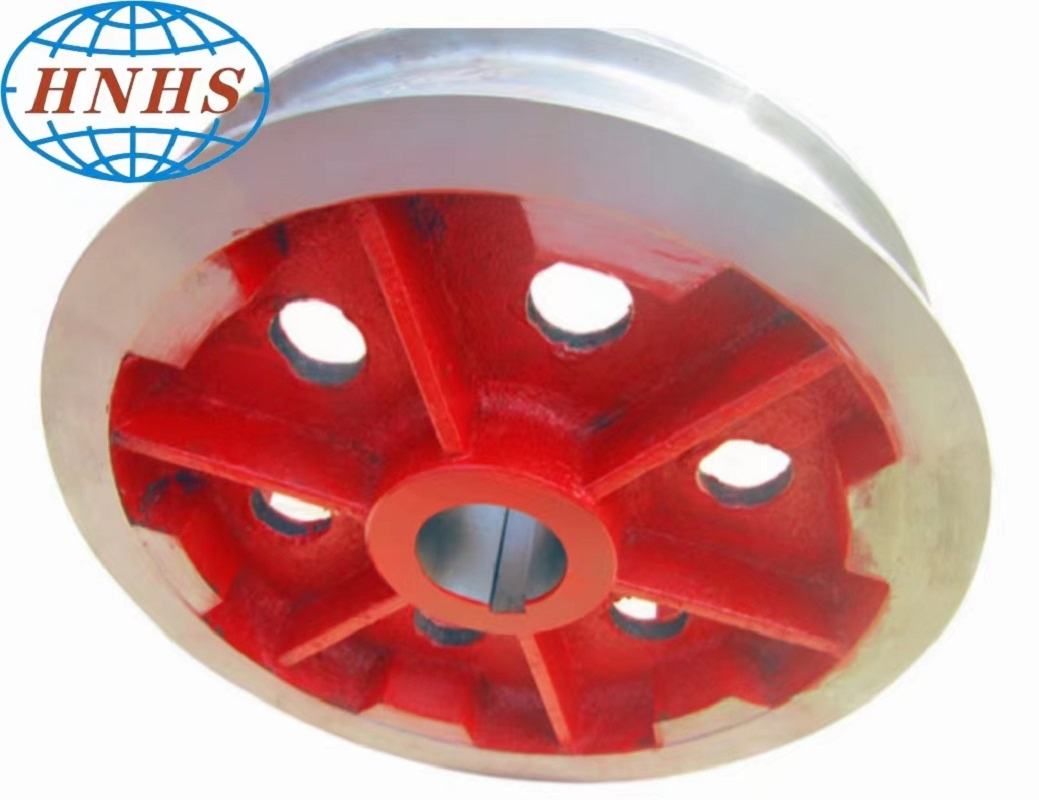 Huasui Forged Steel Crane Wheel Block Crane, Carane Rail Wheel