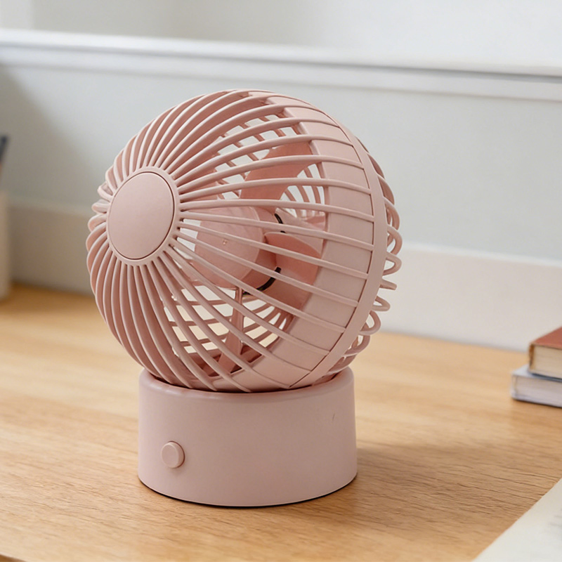 Portable USB Ball Fan with Adjustable Speed for Personal Comfort