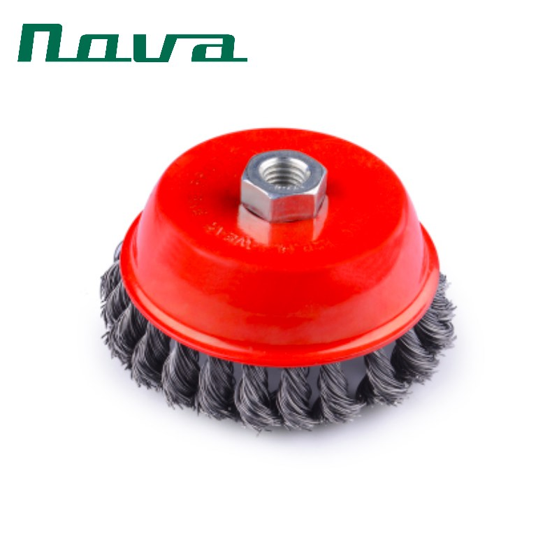 Air Powered Brush Wire Wheel for Polishing Clean