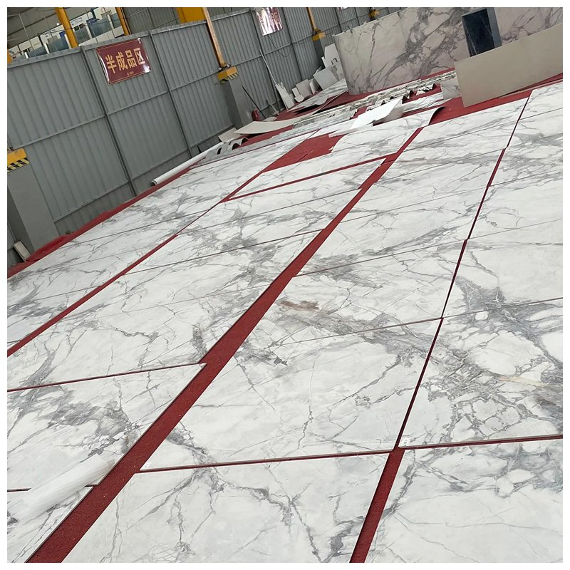 Super White Quartzite Sintered Stone Floor and Wall Tiles