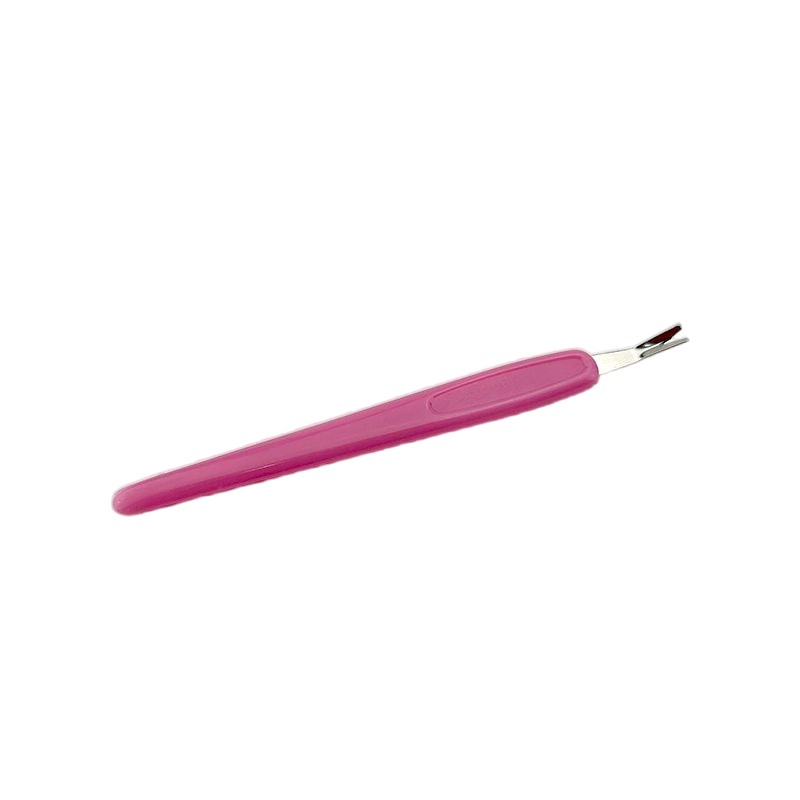 Fashionable Nail Cuticle Pusher Trimmers Women's Stainless Steel Pointed Eyebrow Tweezer
