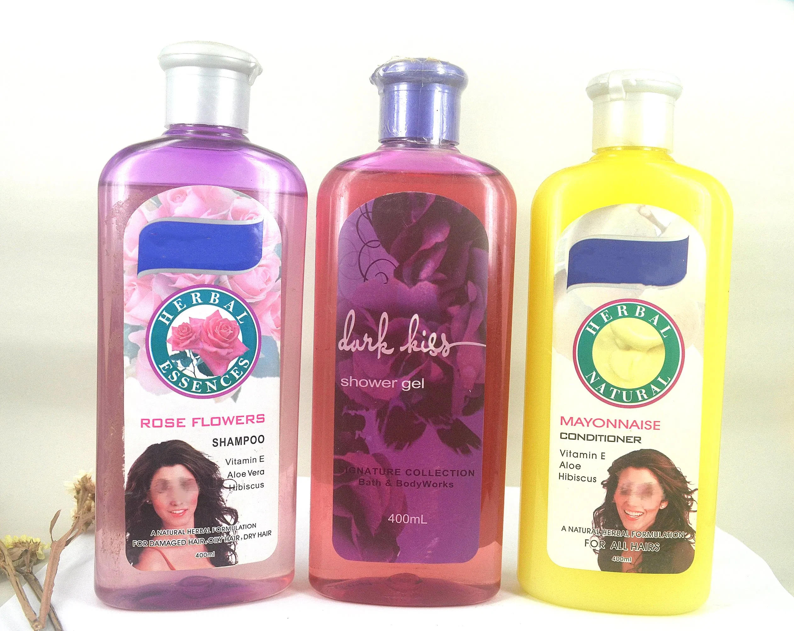 400ml Hair Shampoo with Vitamin E, Peony, Lavender Extracts