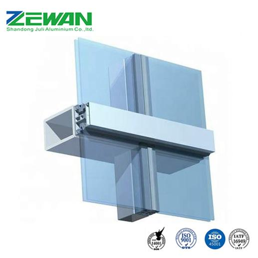 Aluminium Extrusion Profile for Architectural Building Window Door Curtain Wall 6063 T5 Profile
