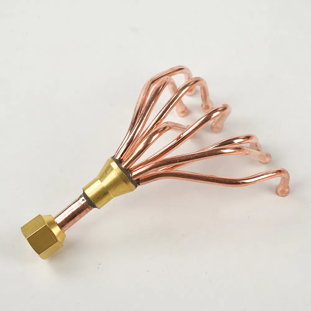 Welding Torch Copper Pipe Joint Back Assemble Copper Pipe 6mm Connector
