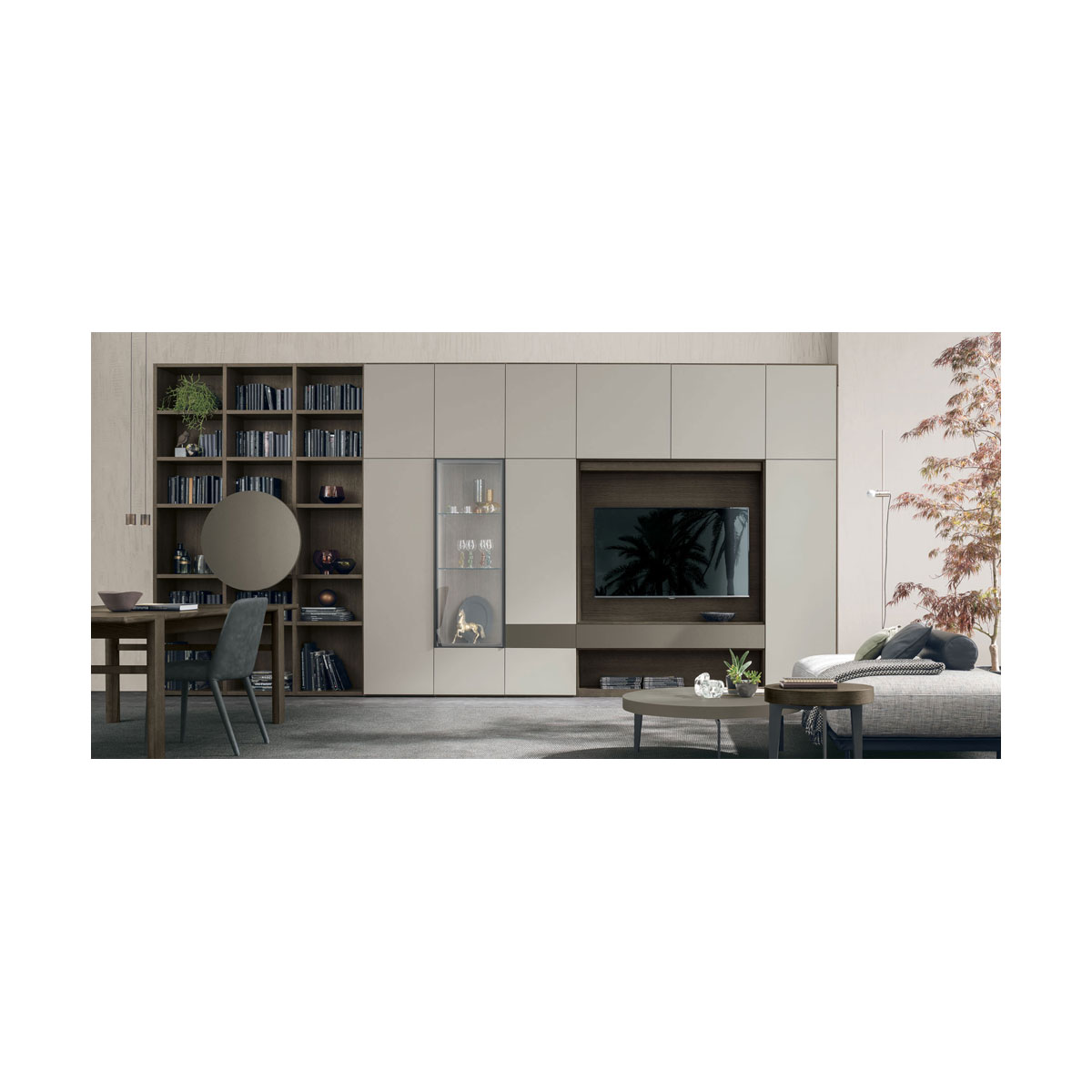 Мебель для гостиной массив дерева итальянский стиль