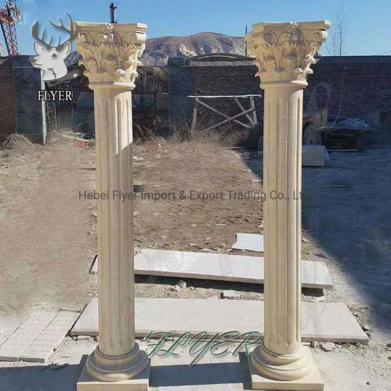 Decorative Exterior Marble Pillars and Columns Interior Column Pillar Decorative Exterior Column