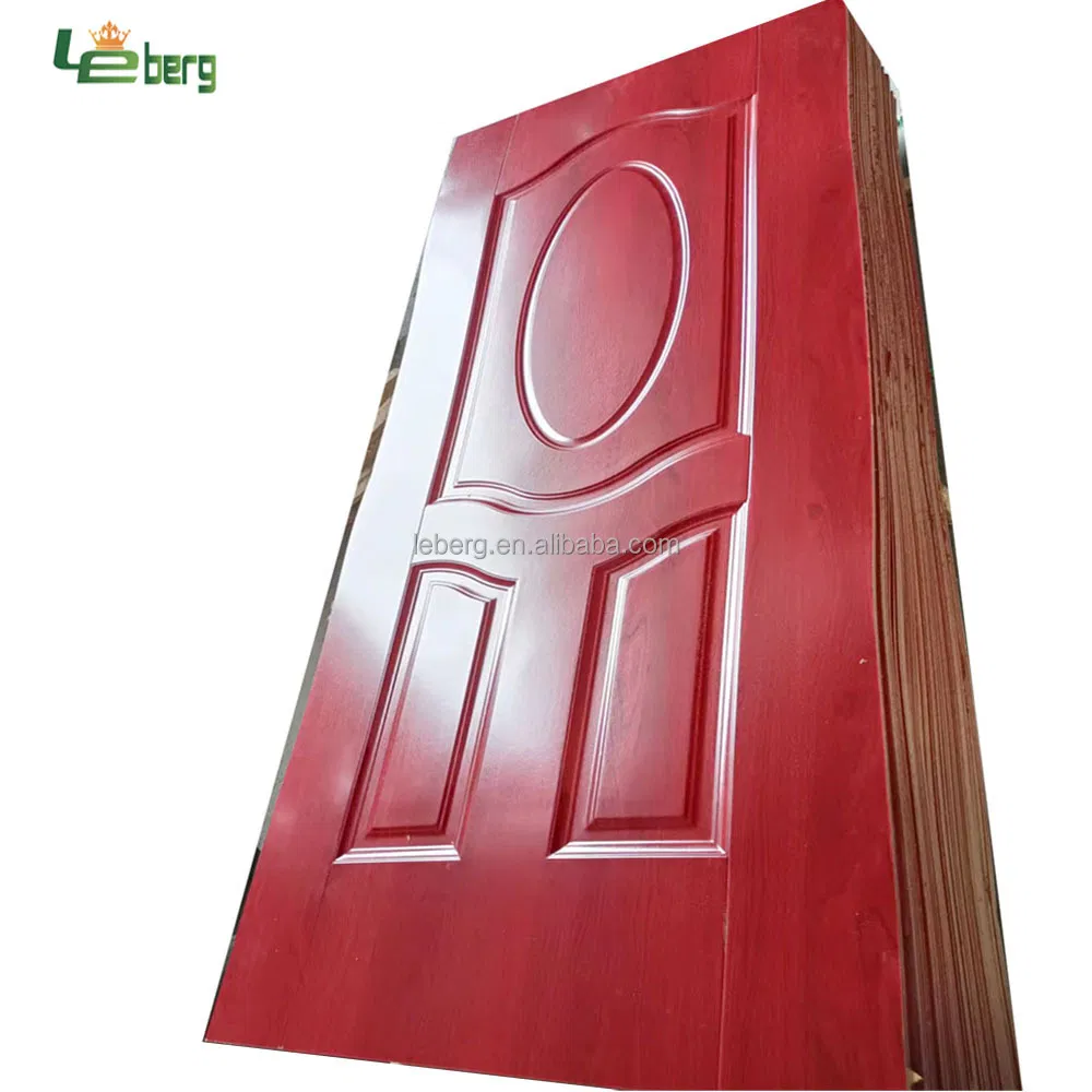 Eco-Friendly HDF Melamine Veneer Modern Style Door Skin