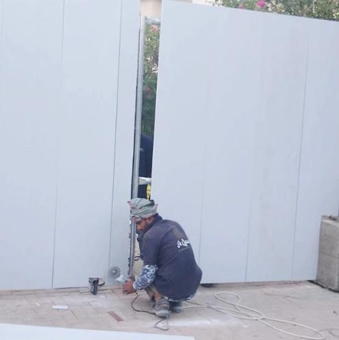 PVC Eco Fence for Construction PVC Security Hoarding Fencing Panels